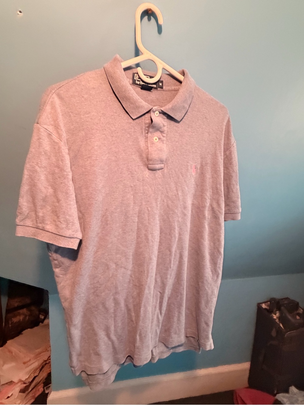 Polo by Ralph Lauren Light Gray Short Sleeve Polo